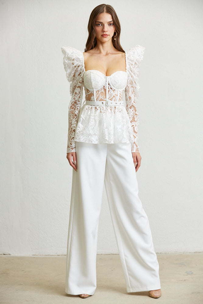 Conjunto de top y pantalón Freya 