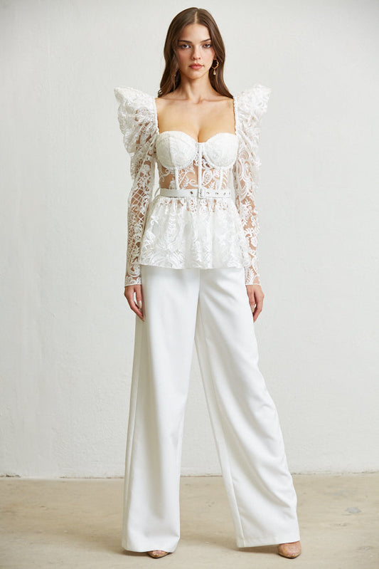 Conjunto de top y pantalón Freya 