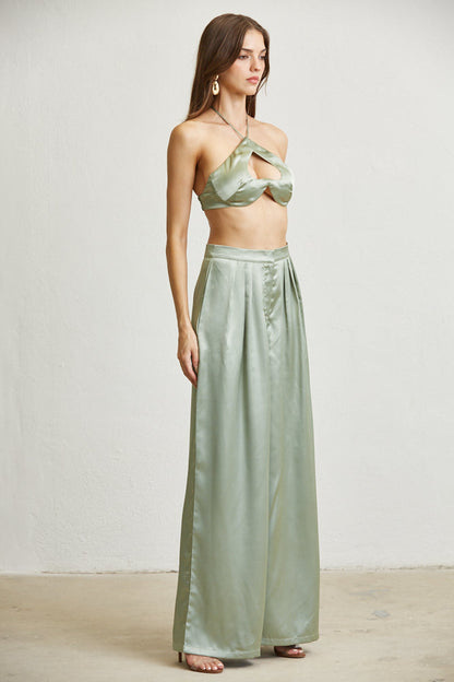 Ivy Luxe Satin Fabric Set