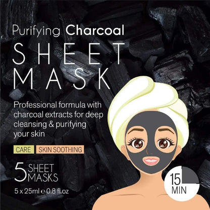 Mascarilla de carbón purificante