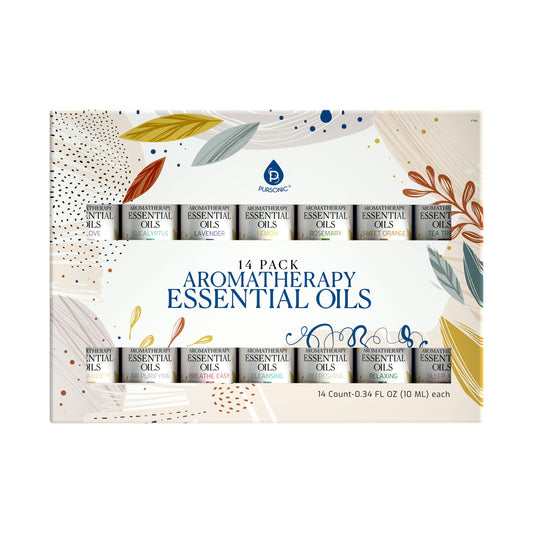 Set de regalo de 14 aceites esenciales de aromaterapia 