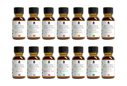Set de regalo de 14 aceites esenciales de aromaterapia