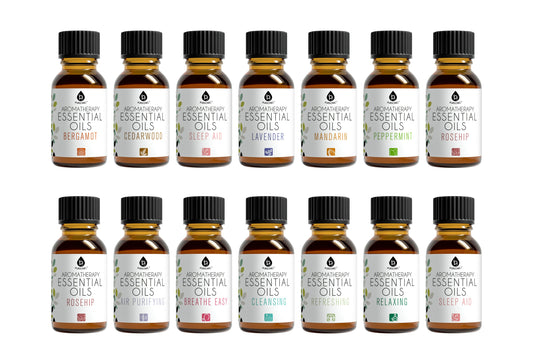 Set de regalo de 14 aceites esenciales de aromaterapia
