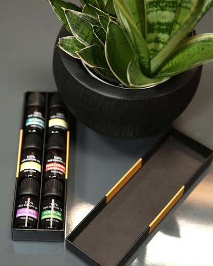 Huiles essentielles - Pack de 6 parfums - 100 % naturelles 
