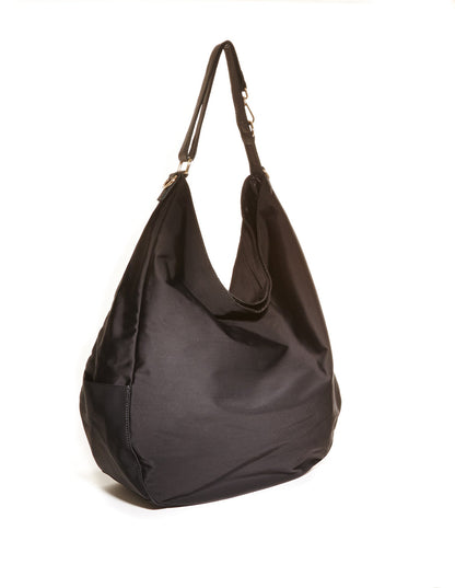 Sac hobo oversize en nylon noir Jacki Easlick