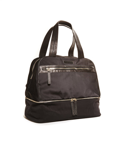 Sac de voyage en nylon noir Jacki Easlick