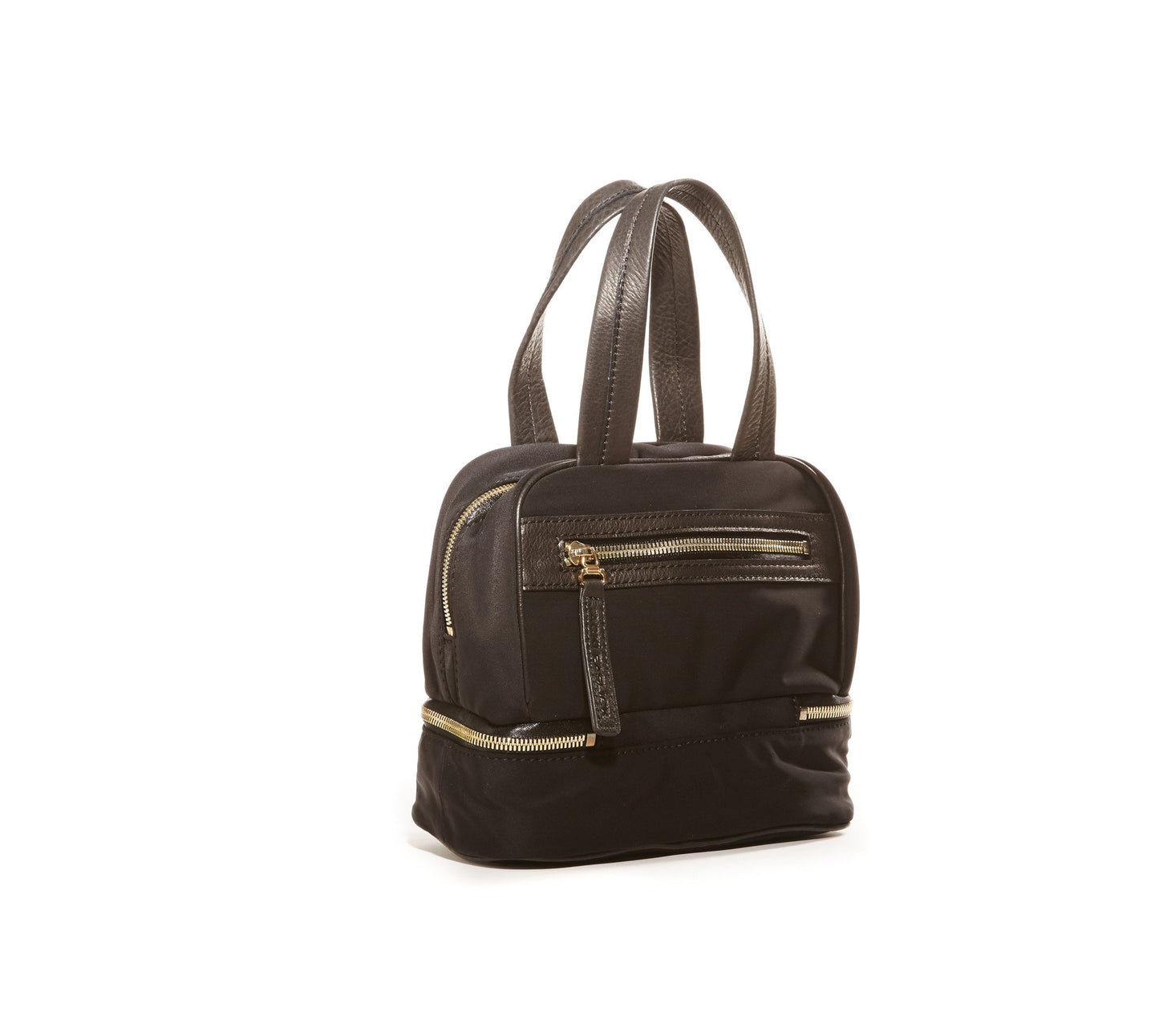 Estuche para cosméticos de nailon negro Jacki Easlick