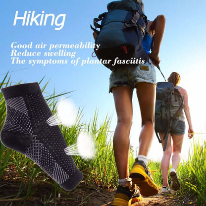 Chaussette de compression anti-fatigue pour une meilleure circulation, un gonflement,