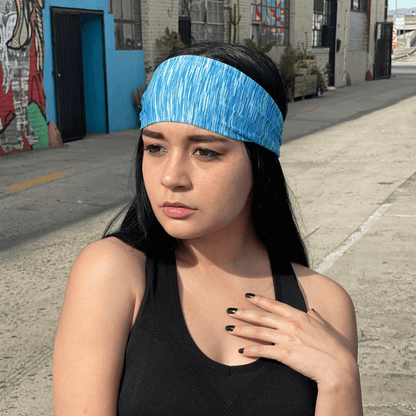 Bandeau extra-large anti-transpiration pour le sport et le fitness