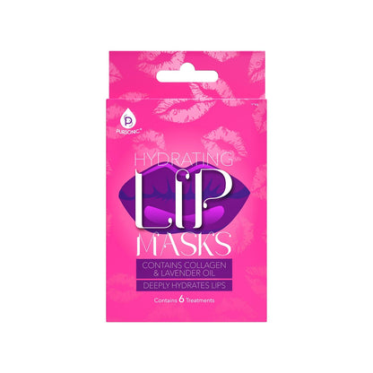 Masques hydratants pour les lèvres (lot de 6)