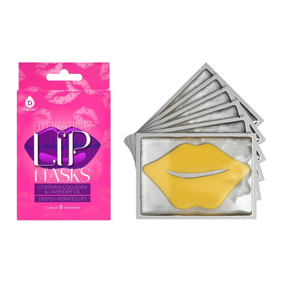 Masques hydratants pour les lèvres (lot de 6)