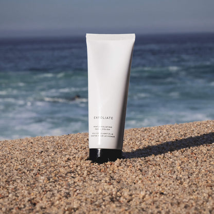 Exfoliante facial de menta
