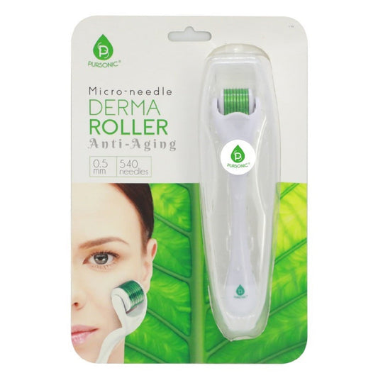 Rodillo dermatológico con microagujas de 0,5 mm