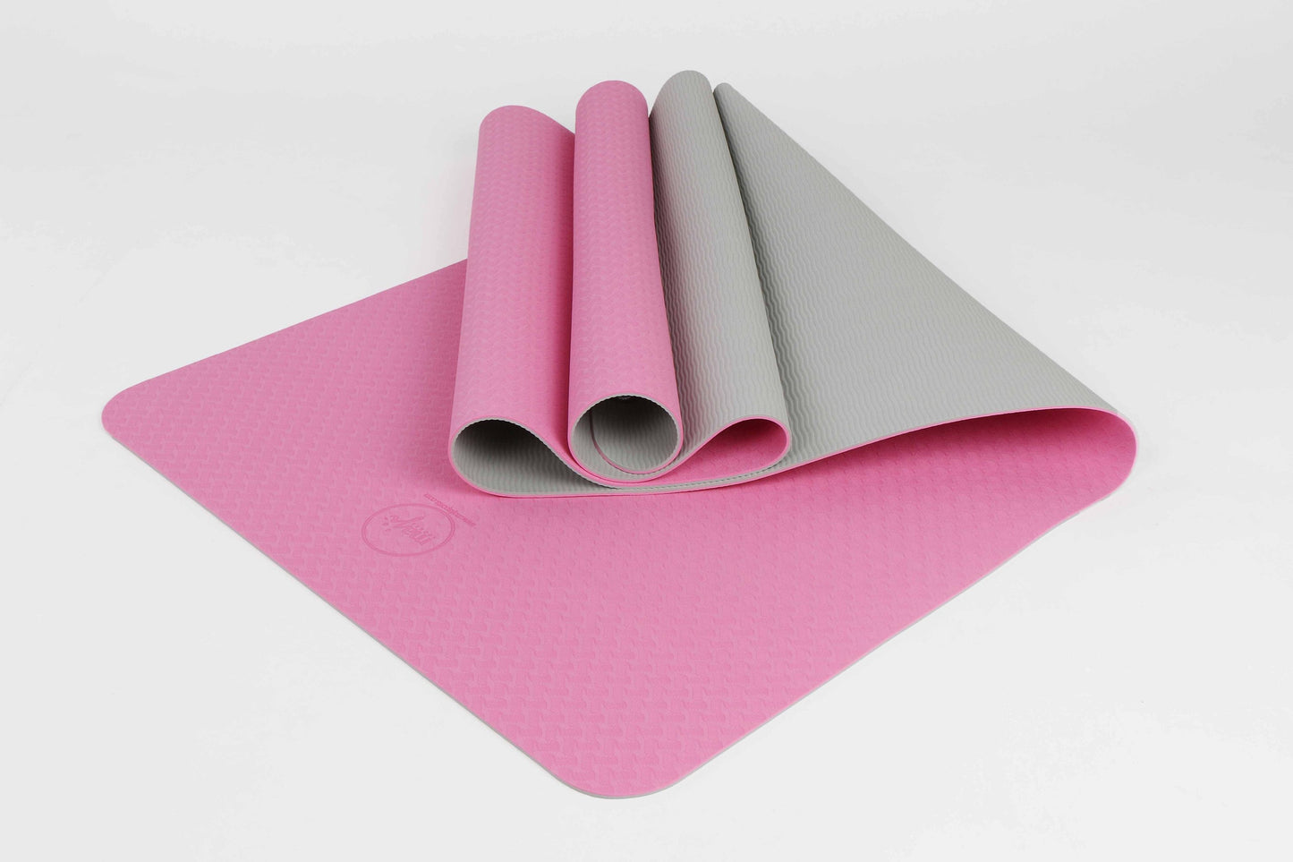 Tapis de yoga TPE bicolore de qualité supérieure