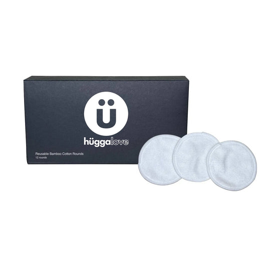 Discos de algodón de bambú reutilizables
