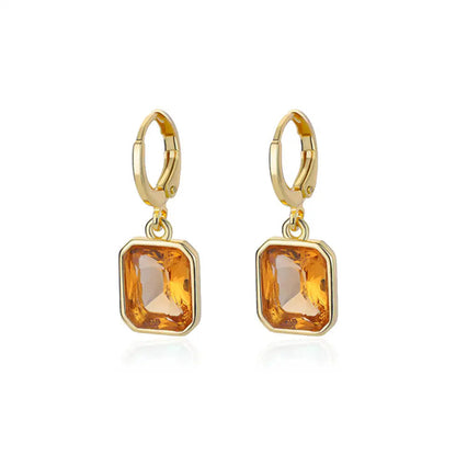 Pendientes colgantes sencillos y elegantes
