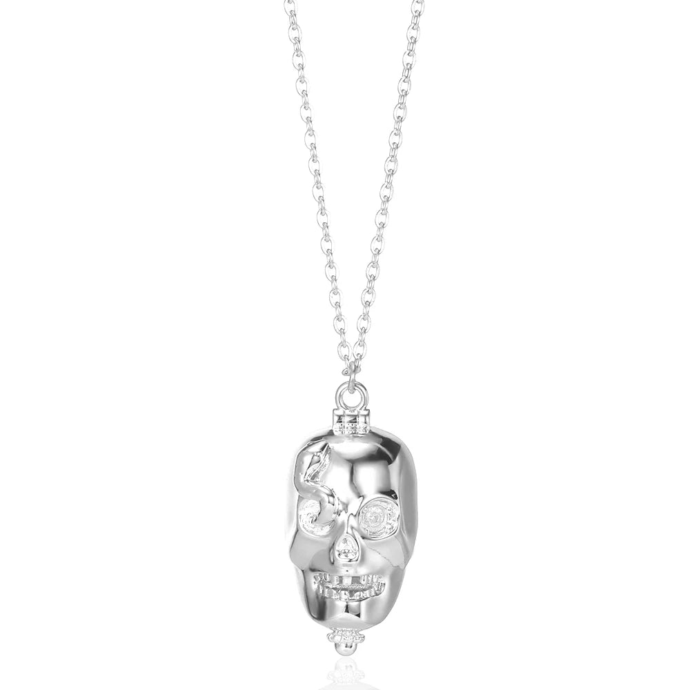 Collar de corazón con incrustaciones para mujer