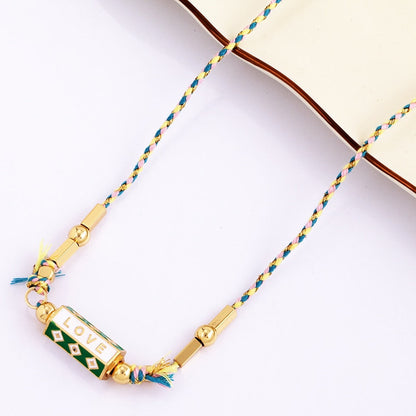 Collier amulette turque Amour