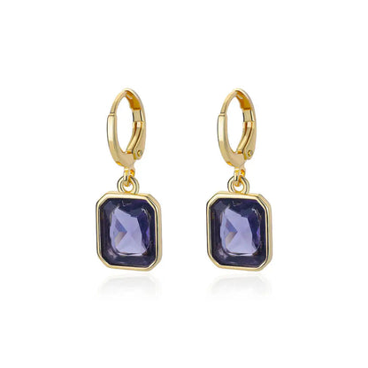 Pendientes colgantes sencillos y elegantes