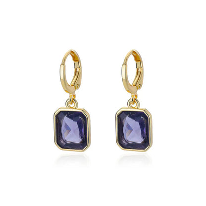Pendientes colgantes sencillos y elegantes