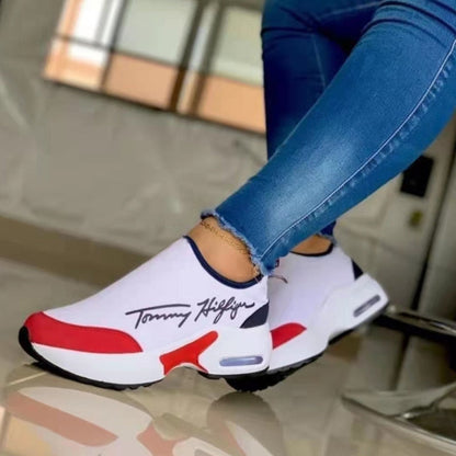 Baskets compensées respirantes et décontractées pour femmes, tendance 2022 