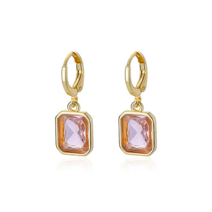 Pendientes colgantes sencillos y elegantes