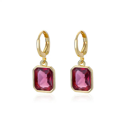 Pendientes colgantes sencillos y elegantes