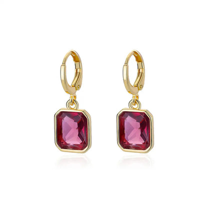 Pendientes colgantes sencillos y elegantes