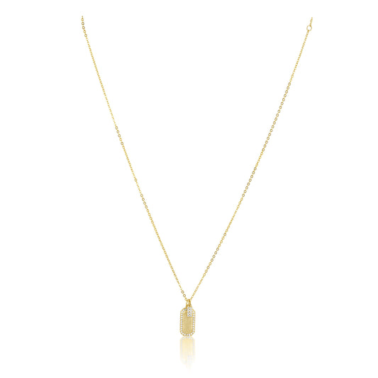 Collier mini-plaque d'identité pour chien