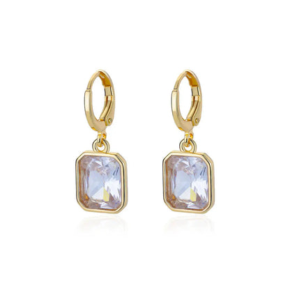 Pendientes colgantes sencillos y elegantes