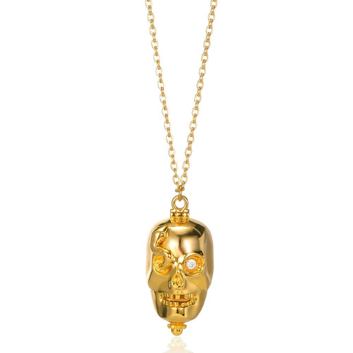 Collar de corazón con incrustaciones para mujer