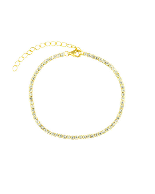 Pulsera de tenis Chloe Canary
