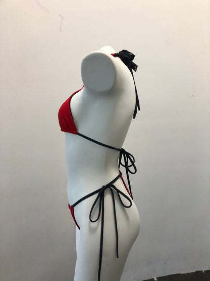 Traje de baño de dos piezas de talla grande de Rose Paulino