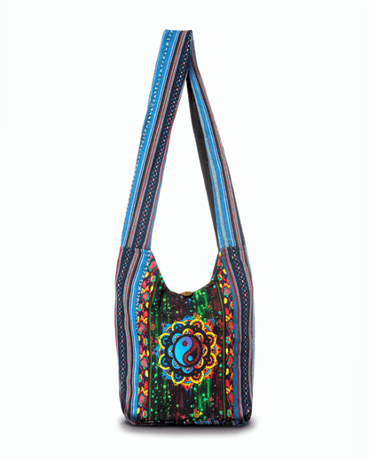 Bolso hobo con estampado Yin Yang de la colección Kathmandu