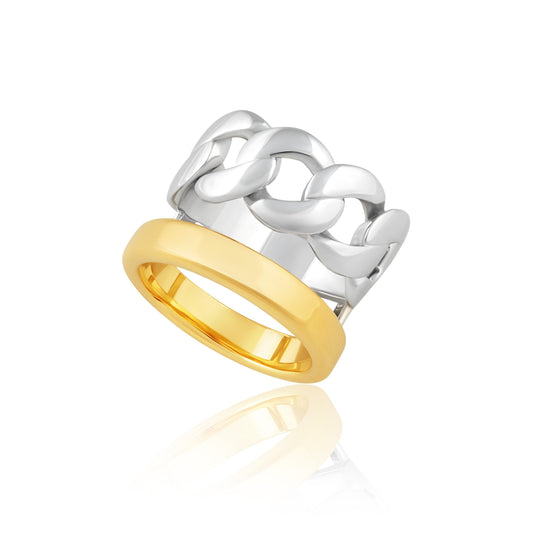 Bague chaîne Abby