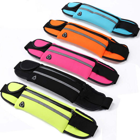 Ceinture de course et sac banane résistants à l'eau Velocity pour le sport