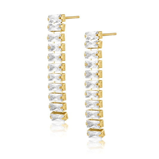 Boucles d'oreilles pendantes Alessia Cz