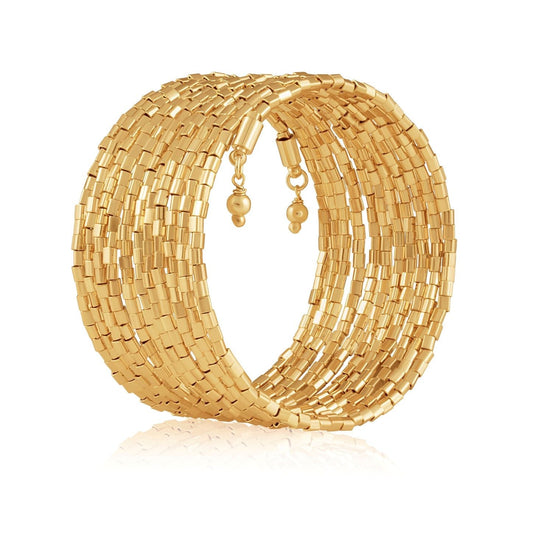 Bracelet enroulé Amina - 10 rangs