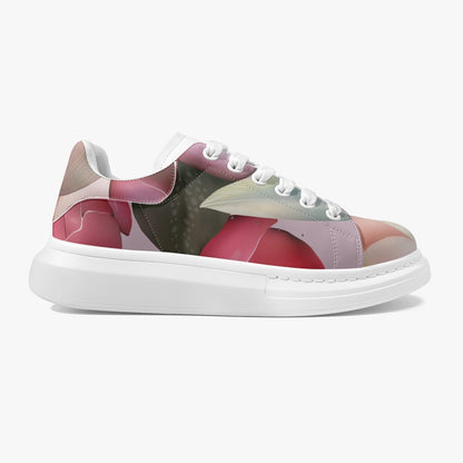 Zapatillas bajas de cuero con estampado floral de Jacki Easlick 