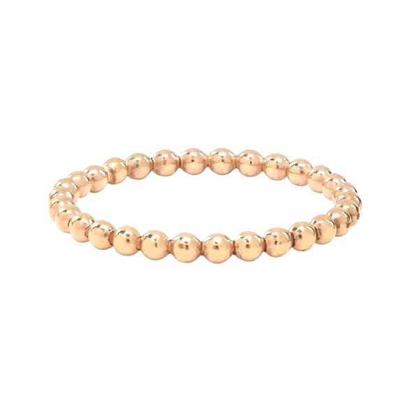 Bague empilable en perles