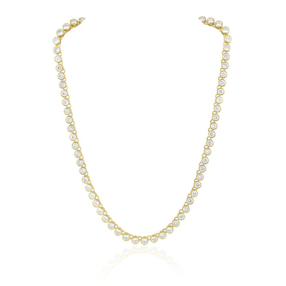 Collar de tenis con bisel