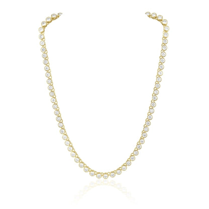 Collar de tenis con bisel