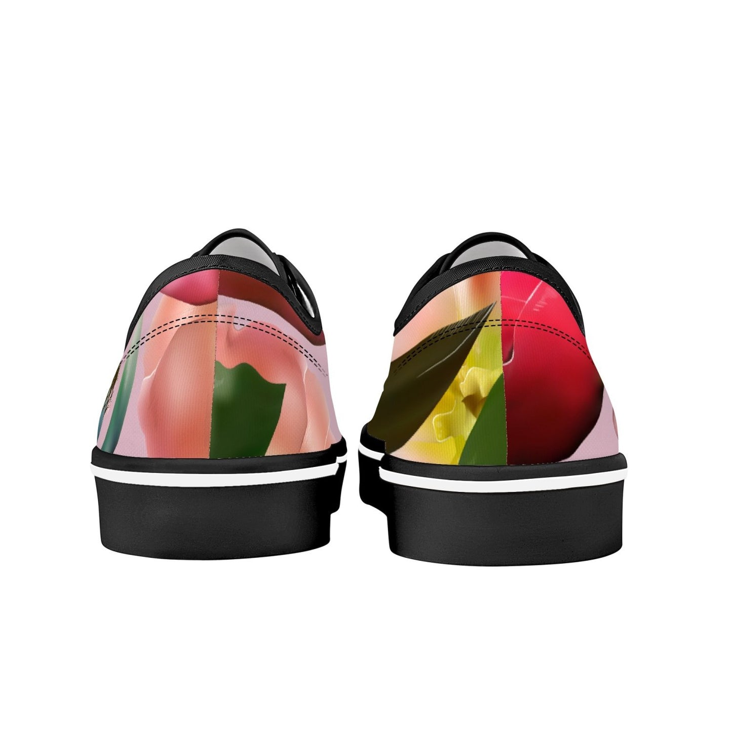 Zapatillas Jacki Easlick de lona con estampado floral de jardín 