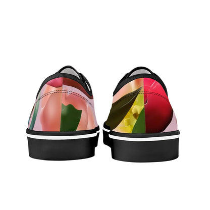 Zapatillas Jacki Easlick de lona con estampado floral de jardín 