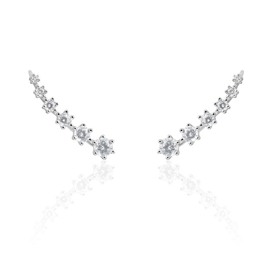 Boucle d'oreille Celina CZ Bar