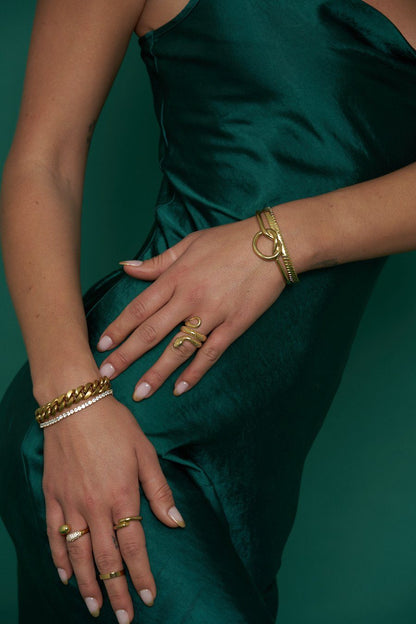 Bague Serpent Cléo