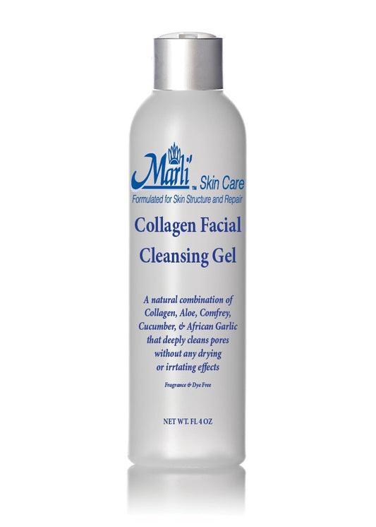 Gel limpiador facial de colágeno Marli