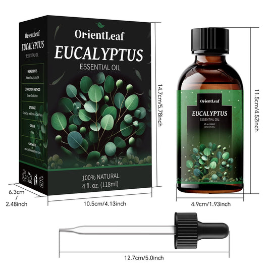 Aceite esencial totalmente natural de 4 onzas líquidas para difusor de piel y cabello para masaje
