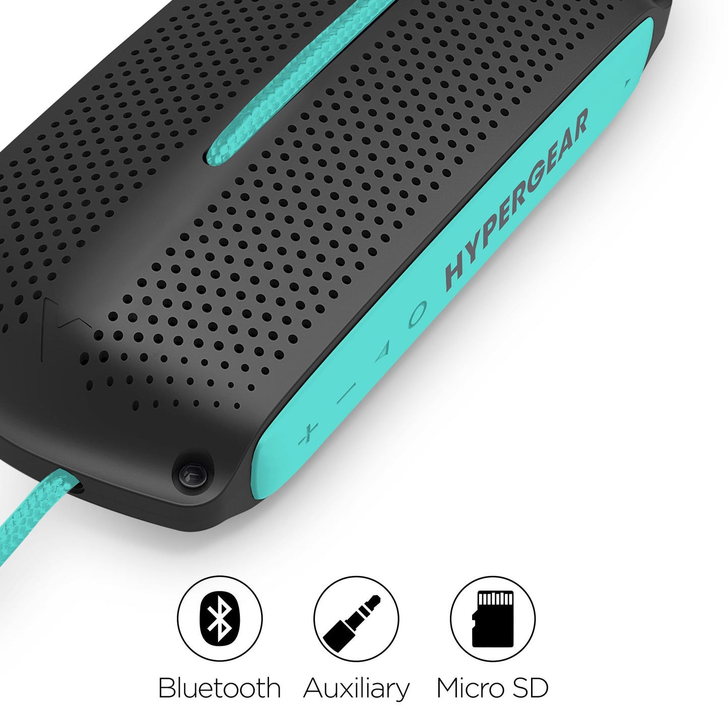 HyperGear Wave Water Resistant Wireless Speaker with Extended Battery