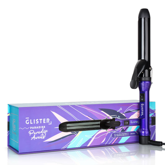 Rizador de clip Paradise de 32 mm con volumen máximo - Ultravioleta